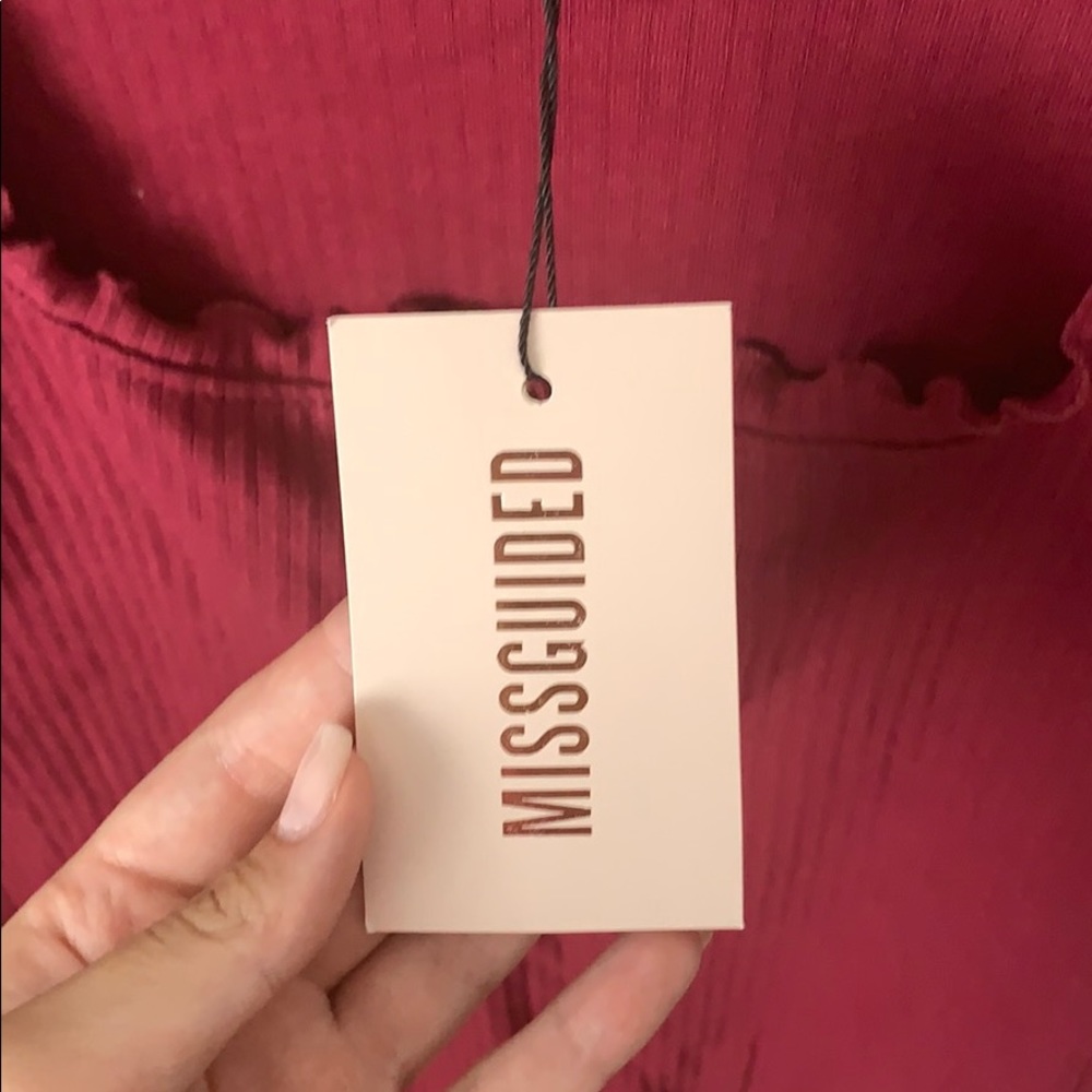 ASOS Ribbed Bodysuit + SH - Picture 5 of 6